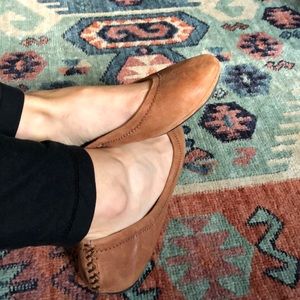 Lucky Brand leather flats